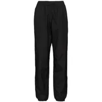 wardrobe.nyc pantalon à taille à lien de resserrage - noir