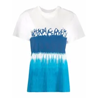 alberta ferretti t-shirt i love summer - bleu