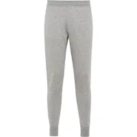 prada pantalon de jogging en cachemire - gris