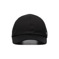 toteme casquette à plaque logo - noir