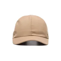 toteme casquette à plaque logo - marron