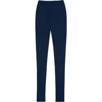 wardrobe.nyc legging zippé - bleu