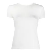 thom krom t-shirt à col rond - blanc