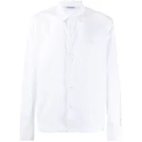 neil barrett chemise à poche plaquée - blanc