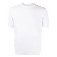 malo t-shirt en maille - blanc