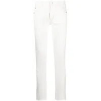 stella mccartney jean à coupe slim - blanc