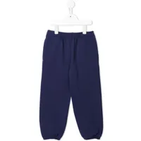 balenciaga kids pantalon de jogging oversize - bleu