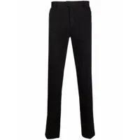 philipp plein pantalon chino zippé - noir