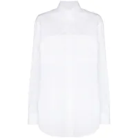 wardrobe.nyc robe-chemise courte - blanc