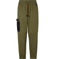 fendi pantalon de jogging à détails de zips - vert