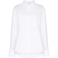 the frankie shop chemise lui oversize - blanc