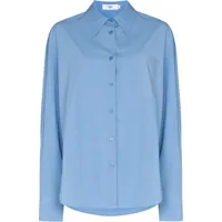 the frankie shop chemise lui oversize - bleu