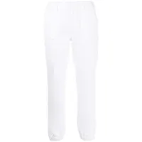 paige pantalon de jogging mayslie en jean - blanc