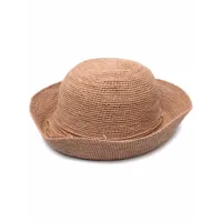 helen kaminski chapeau provence en raphia - tons neutres