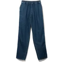 gucci kids pantalon de jogging en jean - bleu