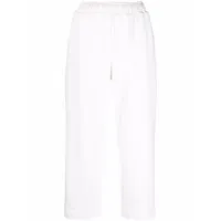 proenza schouler white label pantalon de jogging droit - blanc