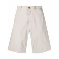 7 for all mankind short chino à coupe stretch - gris