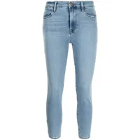frame jean skinny le high court - bleu