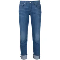 rag & bone jean slim à taille basse - bleu