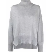 barrie pull iconic en cachemire - gris