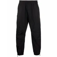 dsquared2 pantalon de jogging à zips - noir