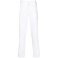 orlebar brown pantalon de costume en lin - blanc