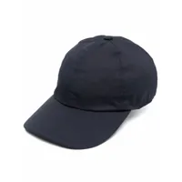 sunnei casquette à logo brodé - bleu