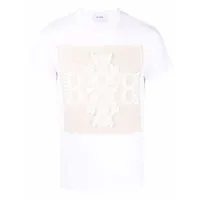 barrie t-shirt à logo embossé - blanc