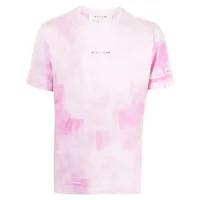 1017 alyx 9sm t-shirt à imprimé tie dye - rose