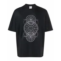 marcelo burlon county of milan t-shirt à imprimé astral - noir
