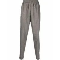 marant pantalon de jogging à taille élastiquée - gris