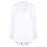 cecilie bahnsen chemise jushn à découpes - blanc