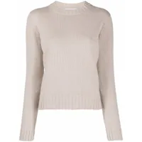 max mara pull en maille à col rond - tons neutres