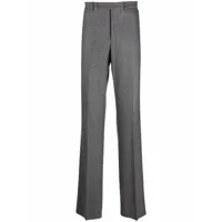 gianfranco ferré pre-owned pantalon de costume à coupe droite (années 1990) - gris