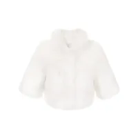 unreal fur veste desire crop - blanc