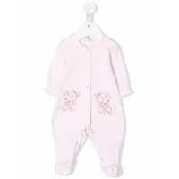 monnalisa pyjama à imprimé ourson - rose