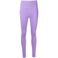 7 days active legging taille-haute à logo imprimé - violet