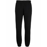 vetements pantalon de jogging à logo brodé - noir