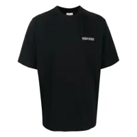 marcelo burlon county of milan t-shirt à imprimé tempera cross - noir