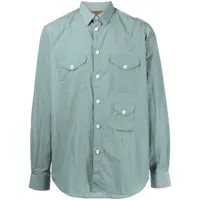 paul smith chemise à poches à rabat - vert