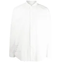 visvim chemise boutonnée à poche plaquée - blanc