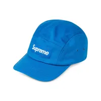 supreme casquette à logo box - bleu