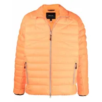 polo ralph lauren veste matelassée à fermeture zippée - orange