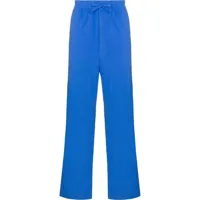 tekla pantalon de pyjama à lien de resserrage - bleu