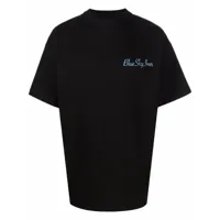 blue sky inn t-shirt à logo brodé - noir