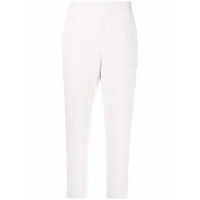 p.a.r.o.s.h. pantalon fuselé court - blanc