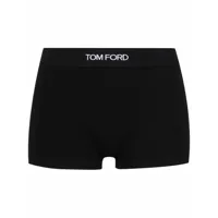 tom ford boxer à logo imprimé - noir