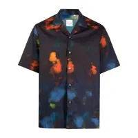 paul smith chemise à effet tie dye - multicolore