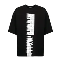 a-cold-wall* t-shirt à logo imprimé - noir