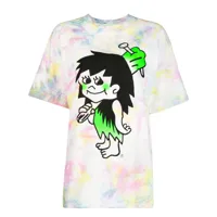 aries t-shirt cavewoman à imprimé tie-dye - multicolore